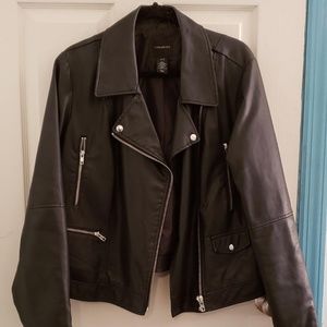 Lane Bryant Faux Leather Jacket